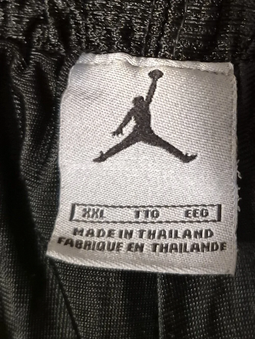 Jordan Black Men's Athletic Basketball Shorts with Jumpman Logo Mens Sz 2XL